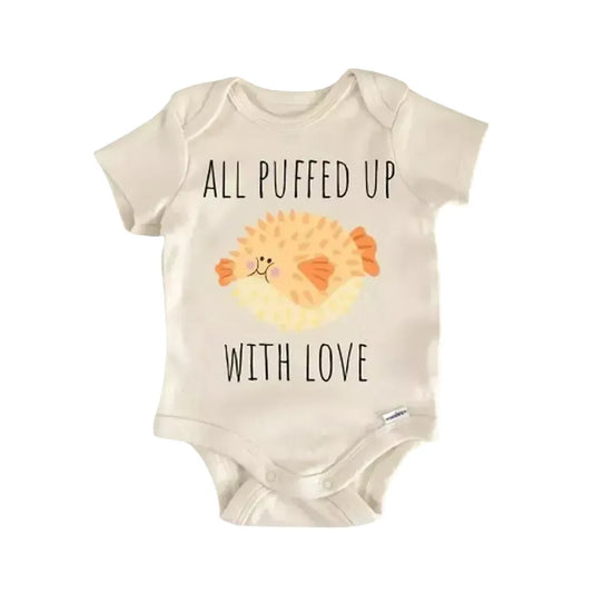 Blowfish Pufferfish Newborn Baby Onesie® Onesie®