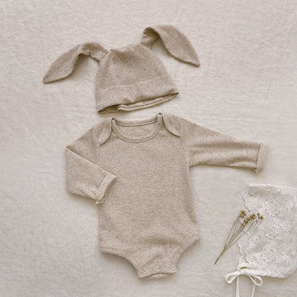 Rib Pit Stripe Autumn One-piece