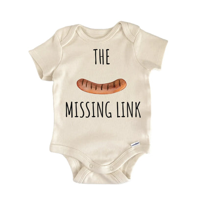 Missing Link Sausage Butcher Meat Baby Gift Baby Bodysuit