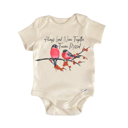 Cardinal Bird Remembrance Missed Newborn Baby Onesie® Onesie®