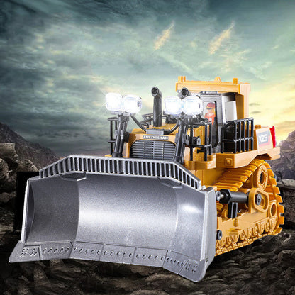 Wireless Remote Control Simulation Charging Mobile Engineering Vehicle Model
