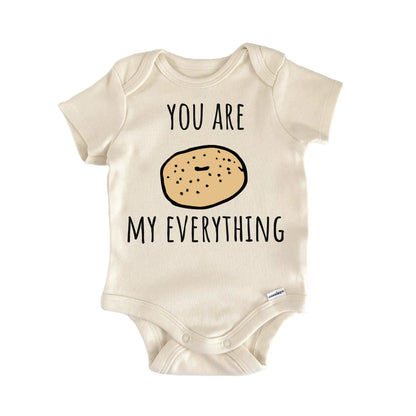 Everything Bagel New York Infant Gift Baby Bodysuit