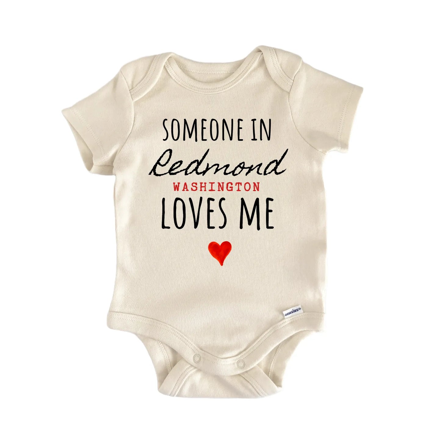 Redmond Washington Baby Gift Baby Bodysuit