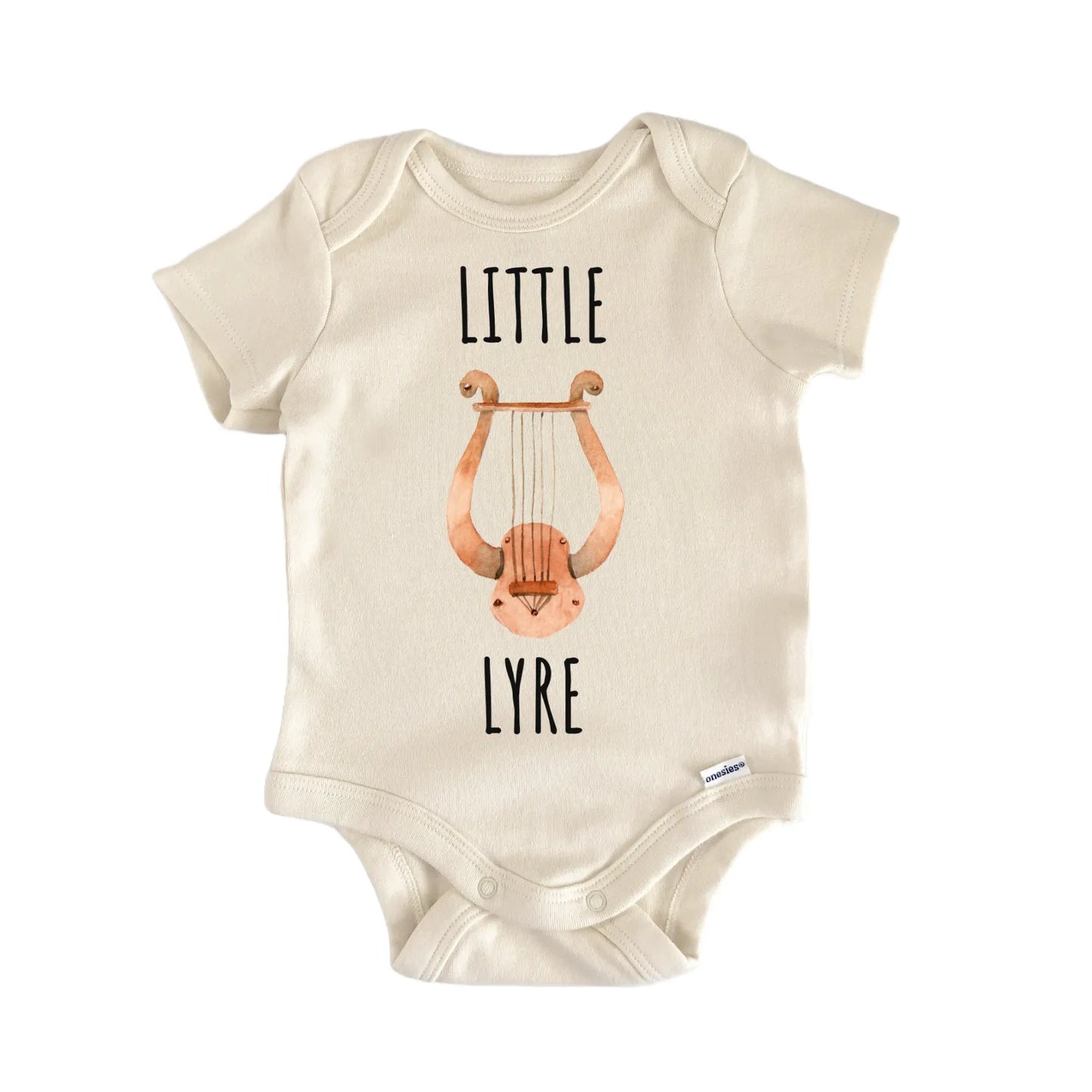Greek Lyre Musician Baby Gift Baby Bodysuit