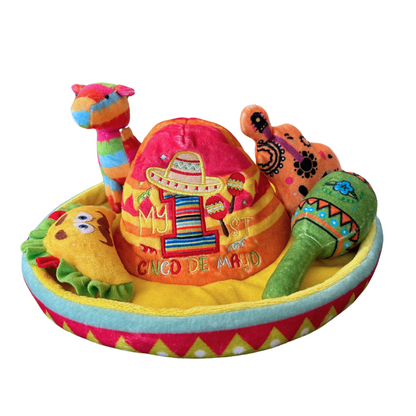 My First Cinco de Mayo Baby Toy — Deluxe 5-Piece Playset