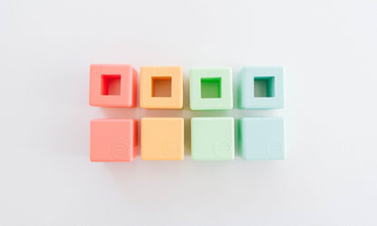 Classic Silicone + Wood Block Set