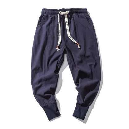 Cotton Linen Harem Pants for Boys and Men - # BOAA13410010