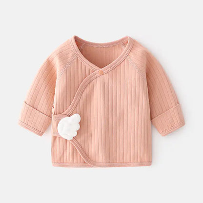 Cotton Summer T-Shirts for Newborn Baby Boys and Girls - # BAAA1111010003