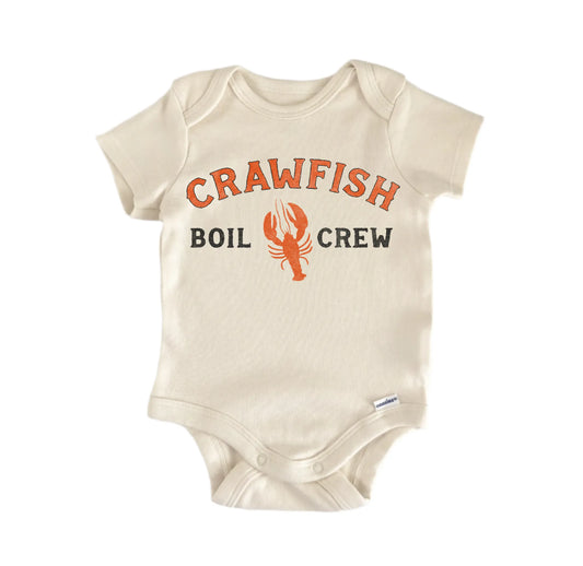 Crawfish Boil Crew Newborn Baby Onesie® Onesie®
