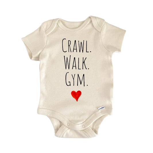 Crawl Walk Gym Newborn Baby Onesie® Onesie®
