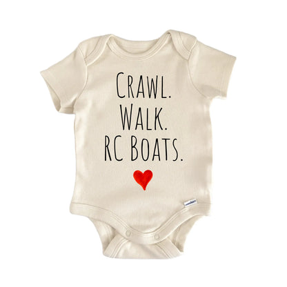 Crawl Walk Rc Boats Newborn Baby Onesie® Onesie®