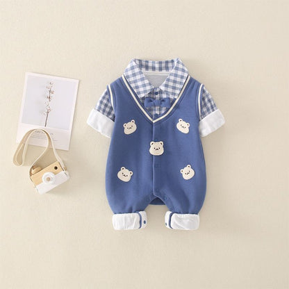 Springautumn Cartoon Double-layer One-piece Outfit Outdoor Wear