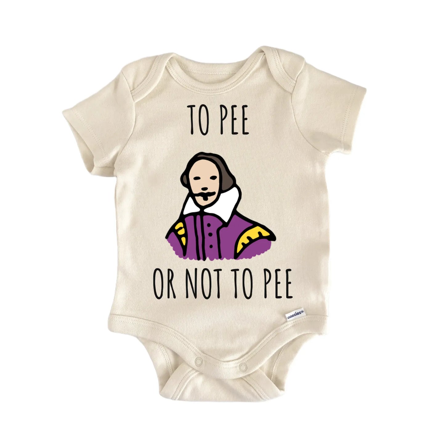 Shakespeare England London Britain Baby Gift Baby Bodysuit