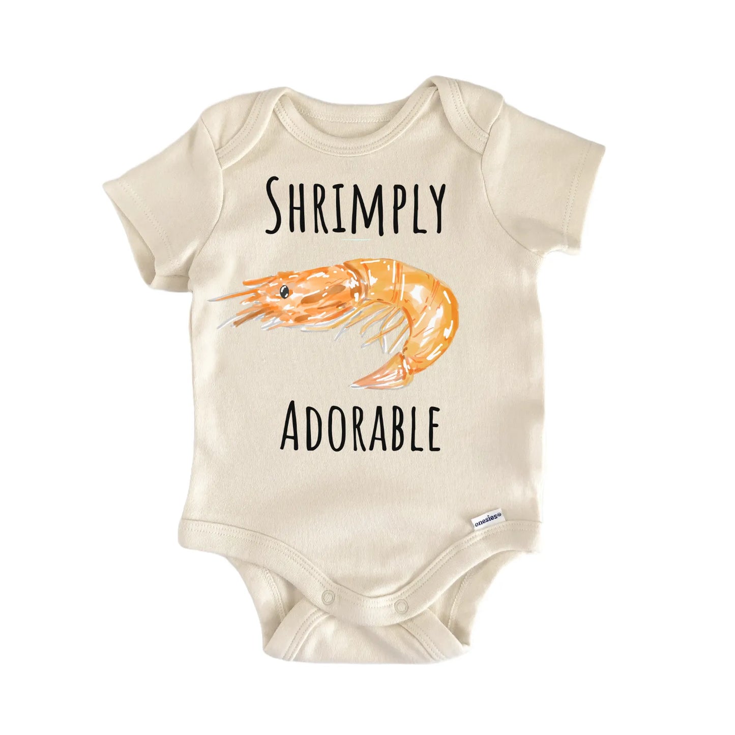 Shrimp Seafood Shellfish Baby Gift Baby Bodysuit