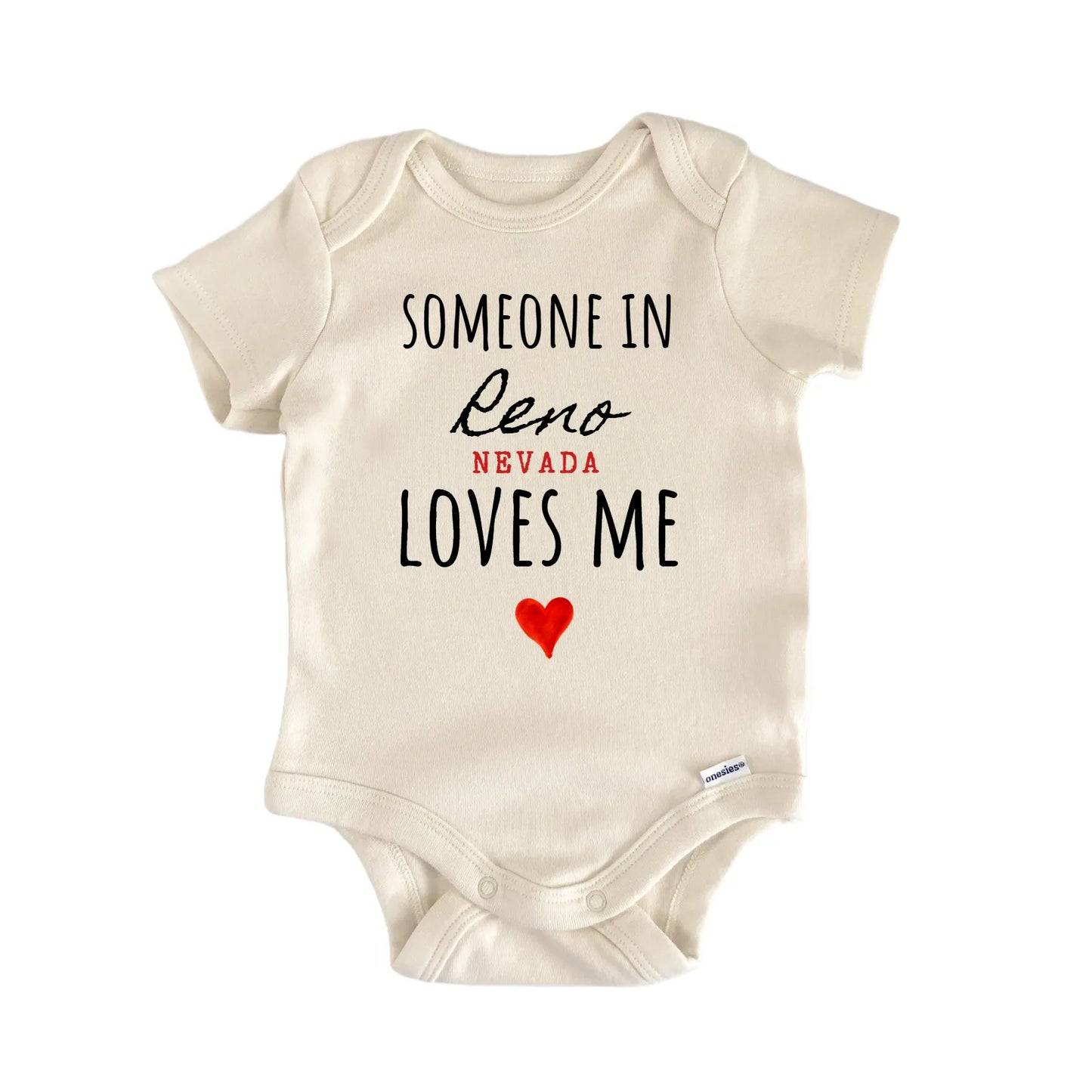 Reno Nevada Baby Gift Baby Bodysuit