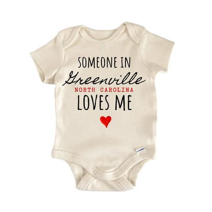 Greenville North Carolina Baby Gift Baby Bodysuit