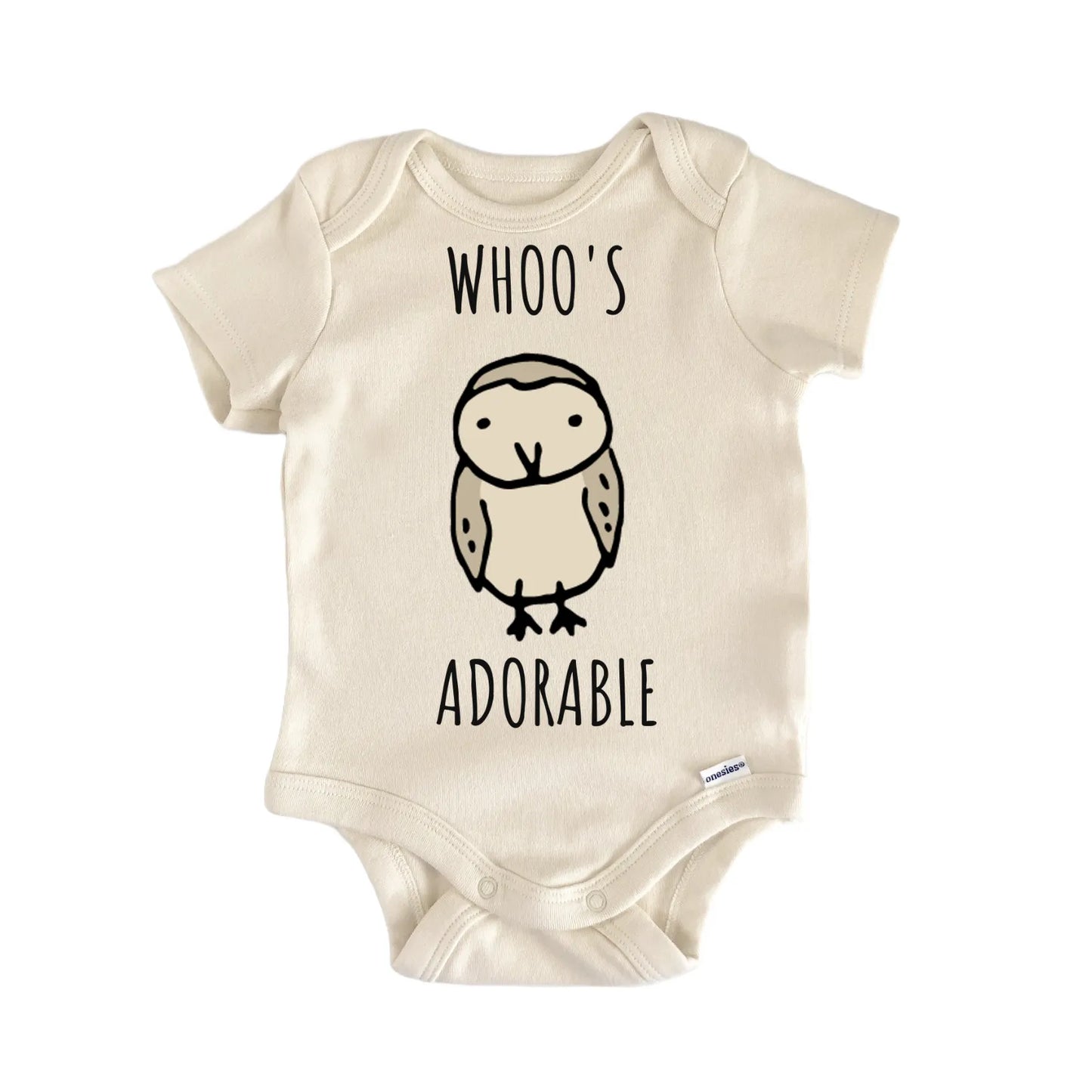 Owl Bird Adorable Woodland Bird Baby Gift Baby Bodysuit