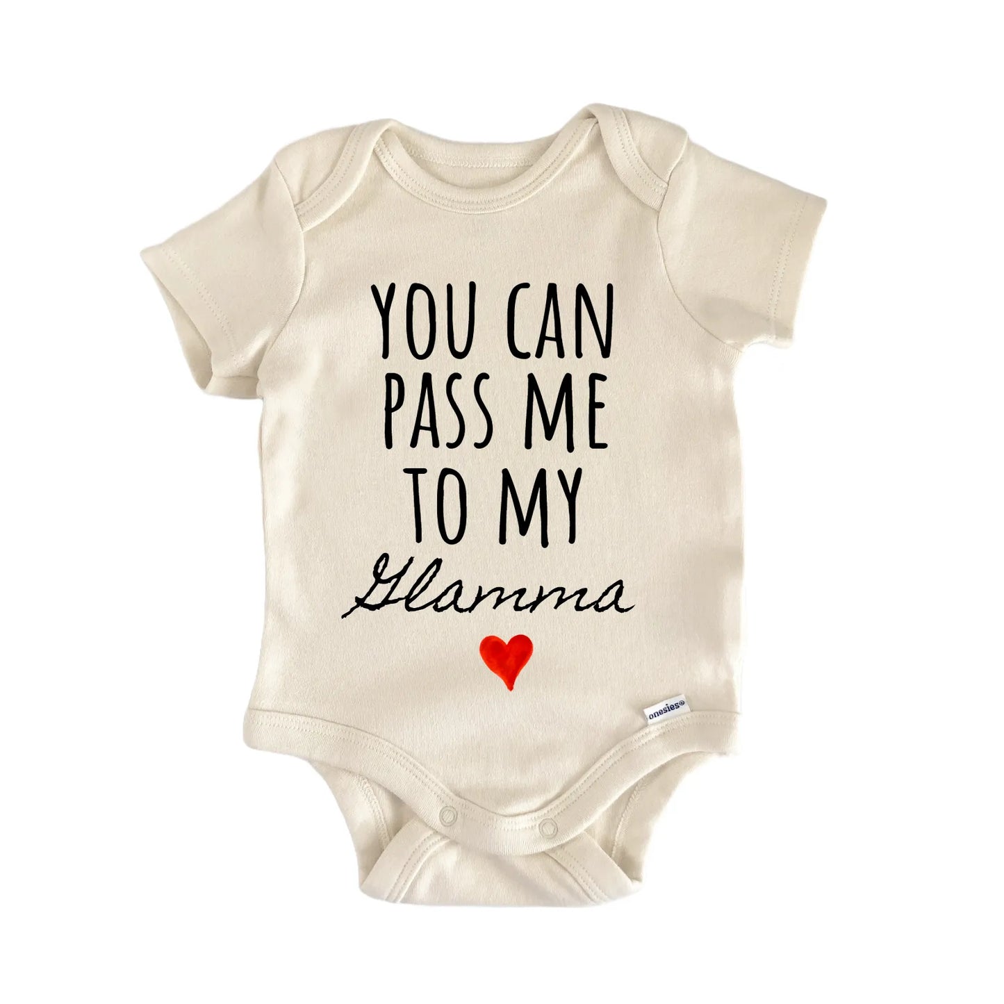 Glamma Announcement Baby Gift Baby Bodysuit