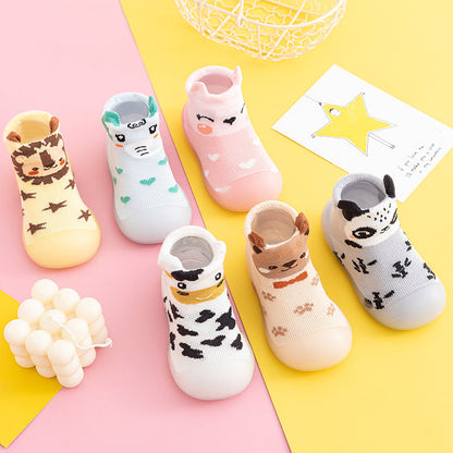 New Children's Socks Baby Toddler Soft-soled Floor Shoes