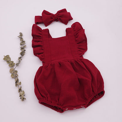 New Baby And Infants Romper Romper Shooting Birthday Dress Children Onesie