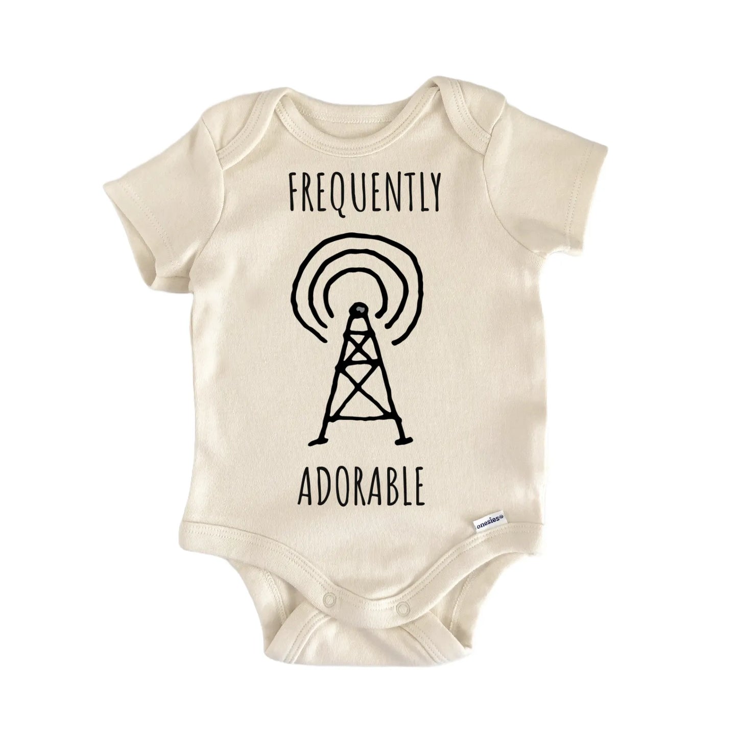 Radio Fm Am Broadcasting Newborn Gift Baby Bodysuit