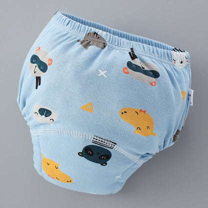Washable 6-layer Breathable Gauze Baby Diaper Cover
