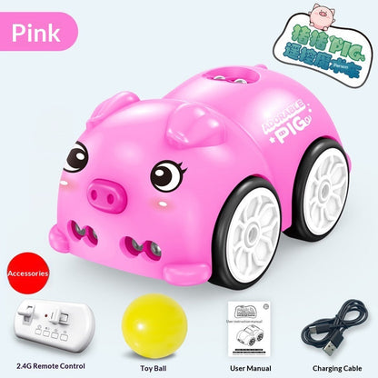 Inductive Obstacle-Avoidance Smart Remote-Controlled Toy Car For Kids
