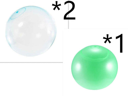 Inflatable ball transparent bubble ball toy