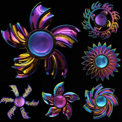 Zinc Alloy Electroplating Colorful Fingertip Top