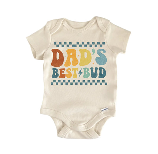 Dad's Best Bud Father's Day Newborn Baby Onesie® Onesie®