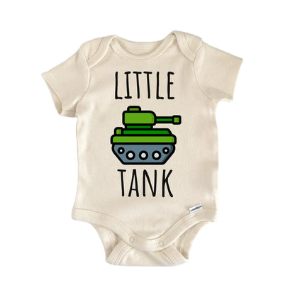 Little Tank Military Baby Gift Baby Bodysuit