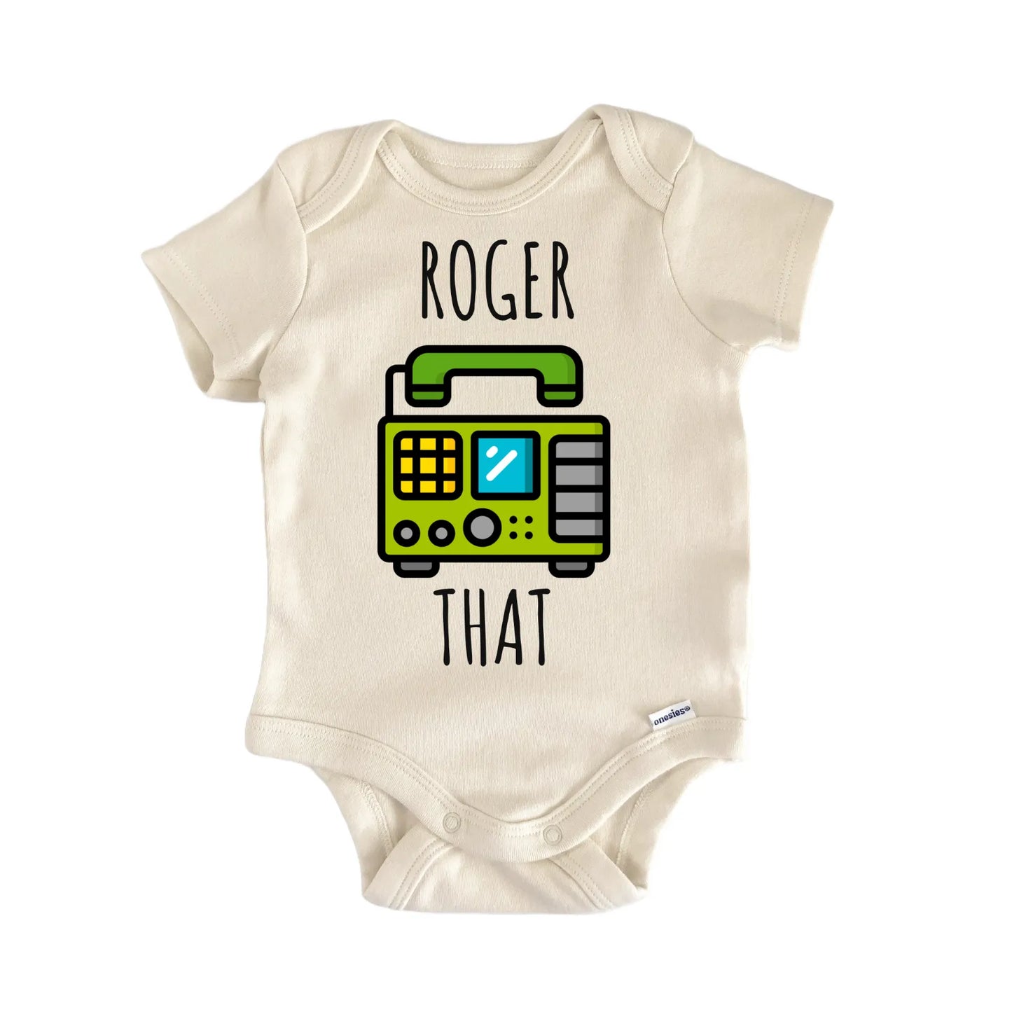 Military Radio Roger That Baby Gift Baby Bodysuit