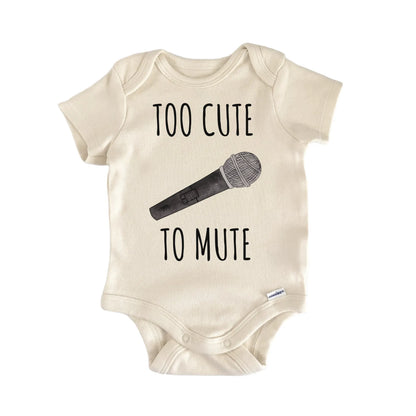 Microphone Singer Band Instrument Baby Gift Baby Bodysuit
