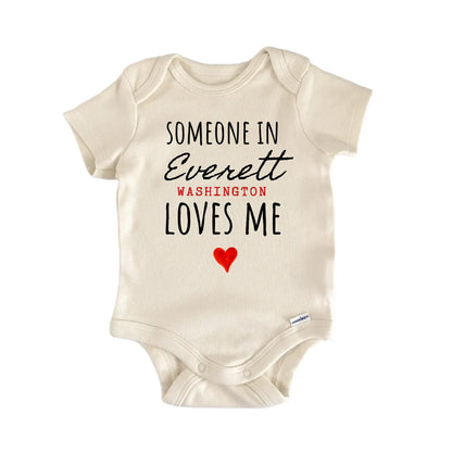 Everett Washington Baby Gift Baby Bodysuit