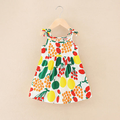 Children's Ins Style Princess Suspender Dress