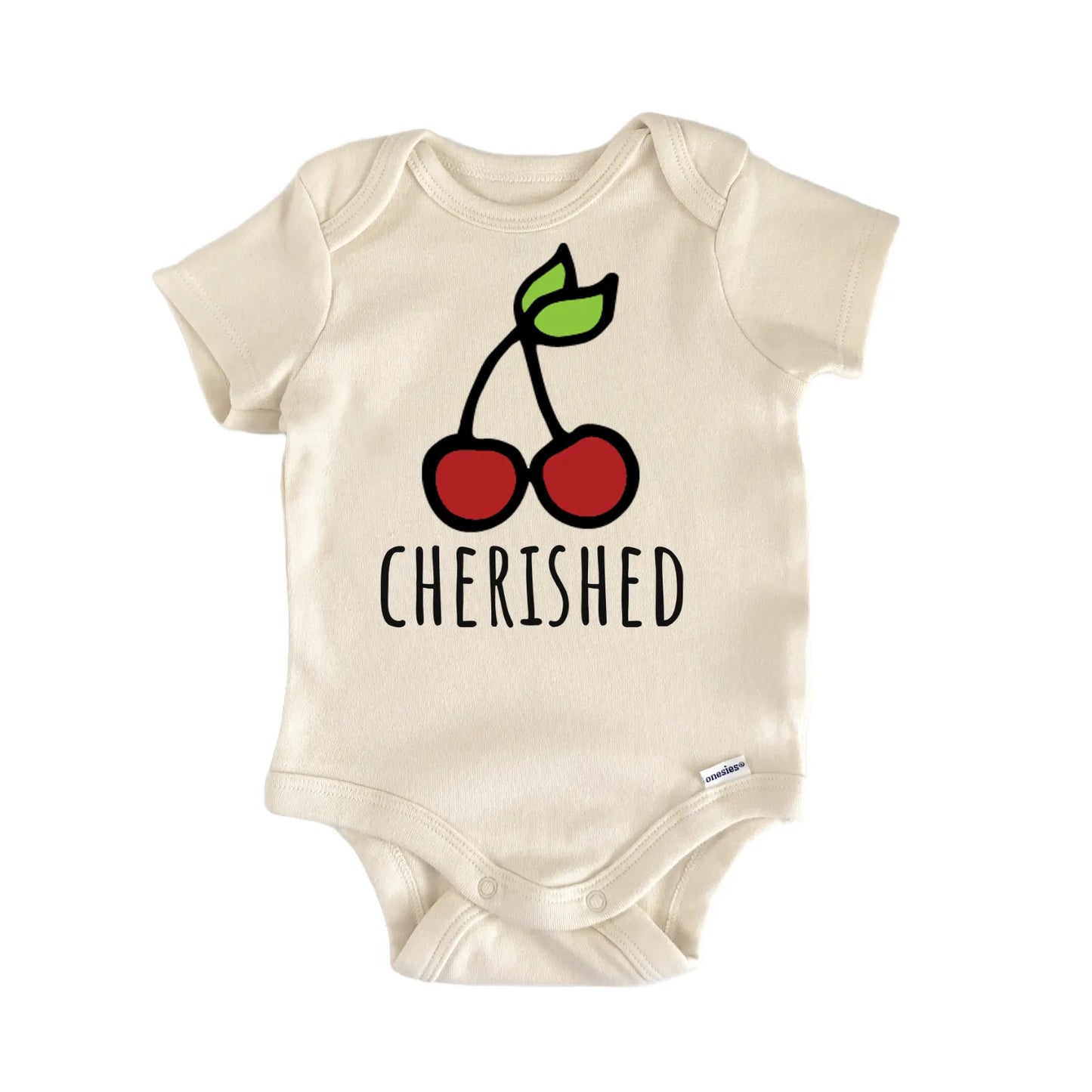 Cherished Cherry Fruit Baby Gift Baby Bodysuit