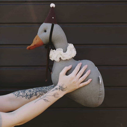 Head Ornament Cute Duck Shape Wall Pendant Children's Toy Decoration