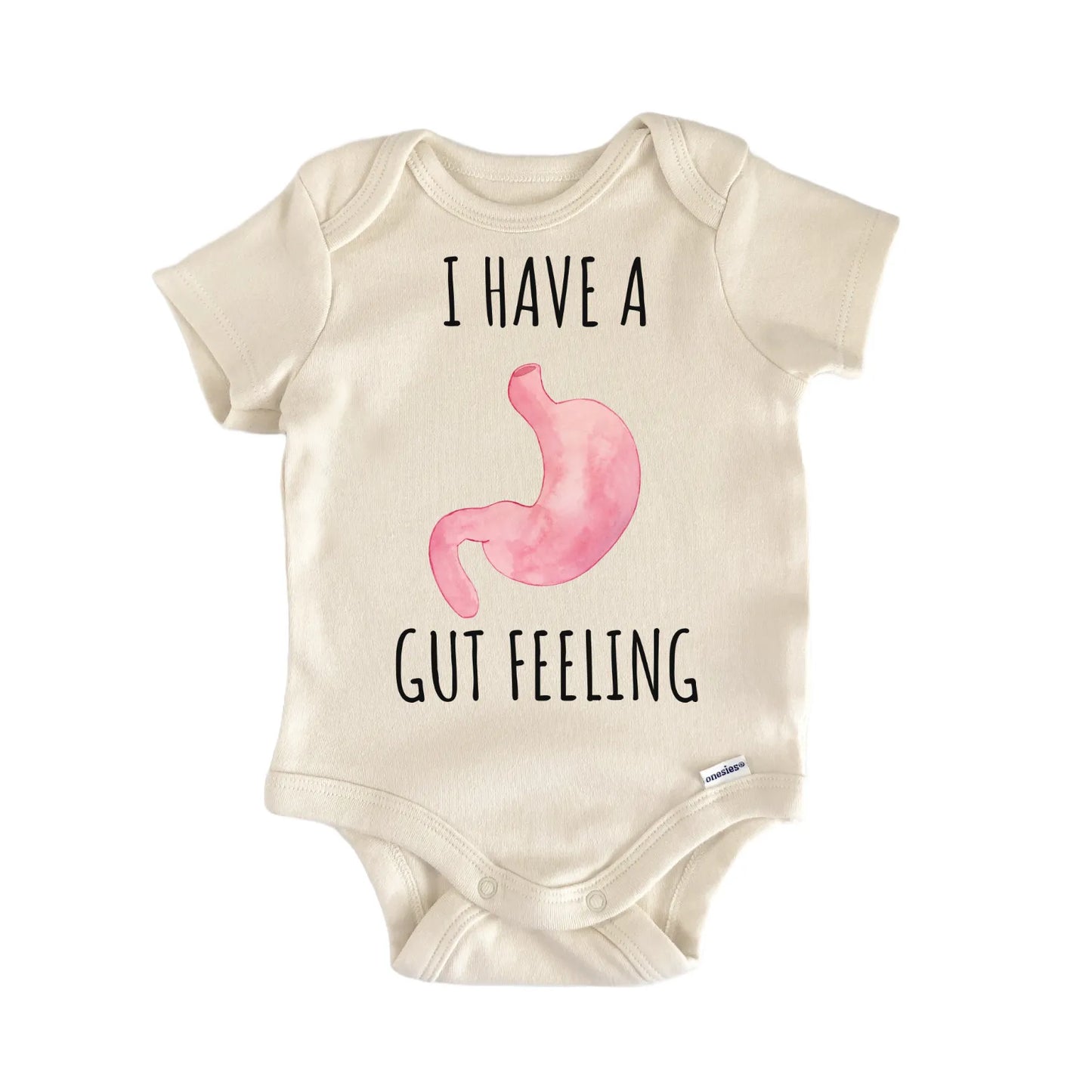 Gut Feeling Stomach Doctor Gastroenterologist Baby Gift Baby Bodysuit
