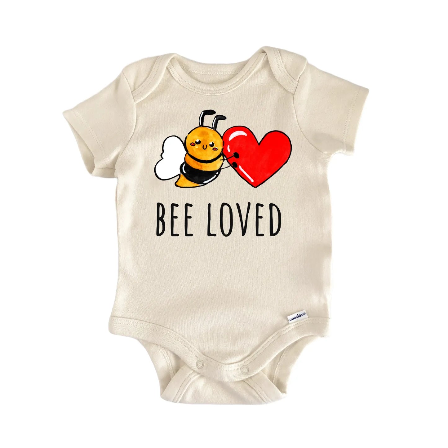 Bee Loved Honey Insect Bug Baby Gift Baby Bodysuit