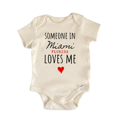 Miami Florida Baby Gift Baby Bodysuit