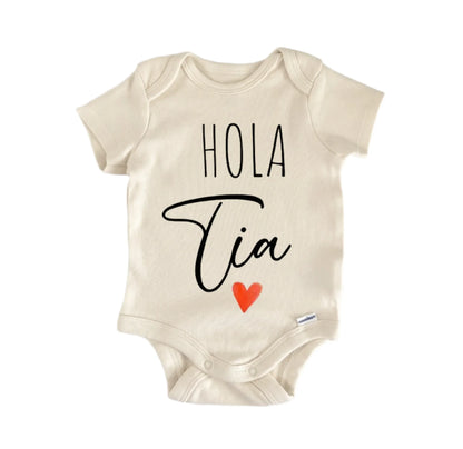 Tia Aunt Reveal Newborn Baby Onesie® Onesie®