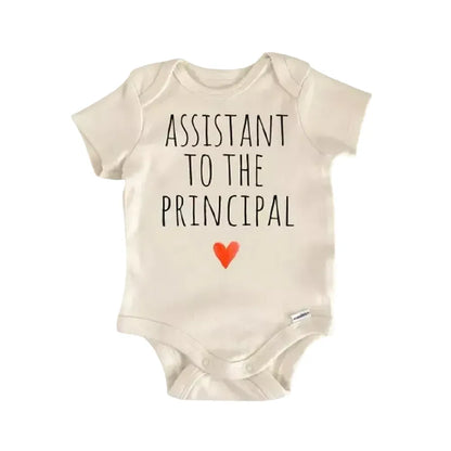 Elementary Principal Newborn Baby Onesie® Onesie®