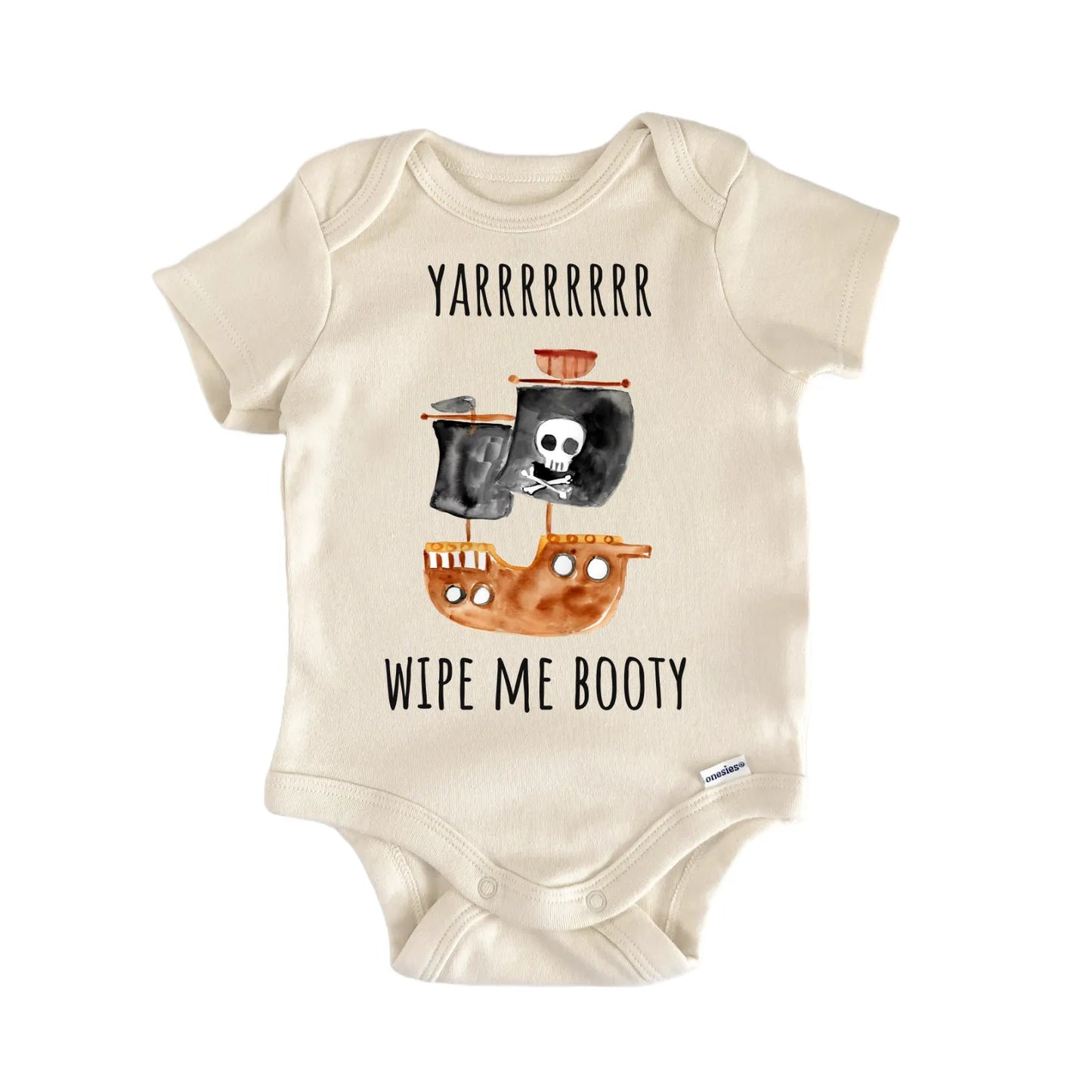 Booty Pirate Ship Baby Gift Baby Bodysuit