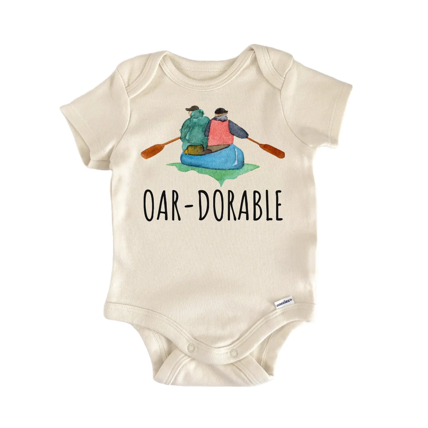 Canoe Oar River Lake Baby Gift Baby Bodysuit