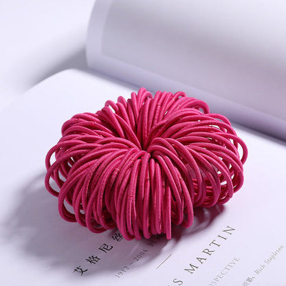 Nylon Does Not Hurt Hair Color Children's Rubber Band