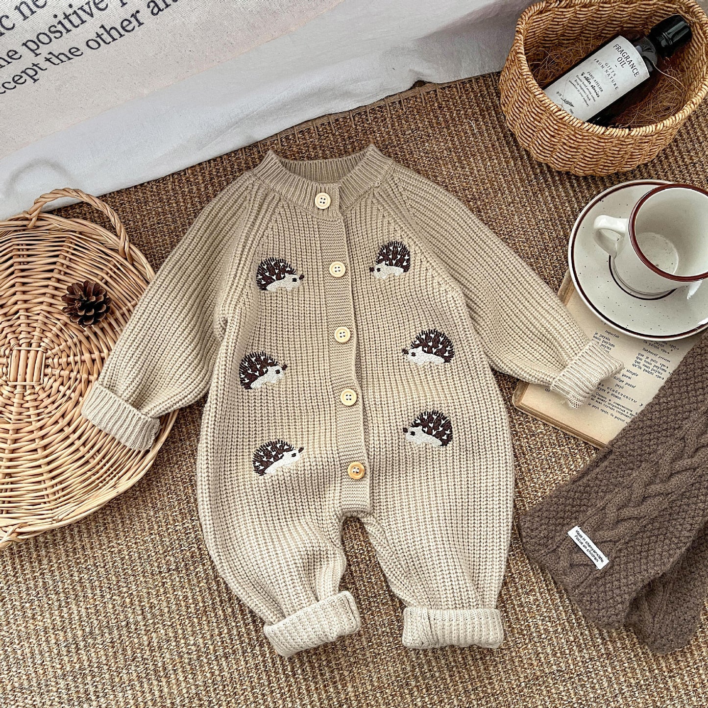 Thickened Autumn Baby Bodysuit