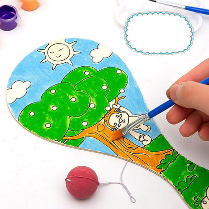 Children's Handmade Painting Creative Graffiti Ball Toy