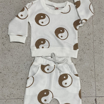 Children's Long Sleeve Sweatshirt And Pants Set