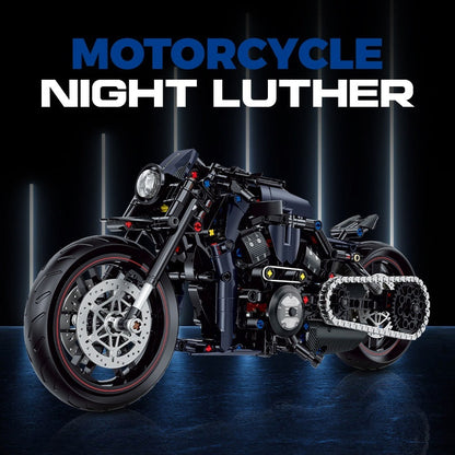 Building Blocks Motorcycle Toy Model Table Ornaments