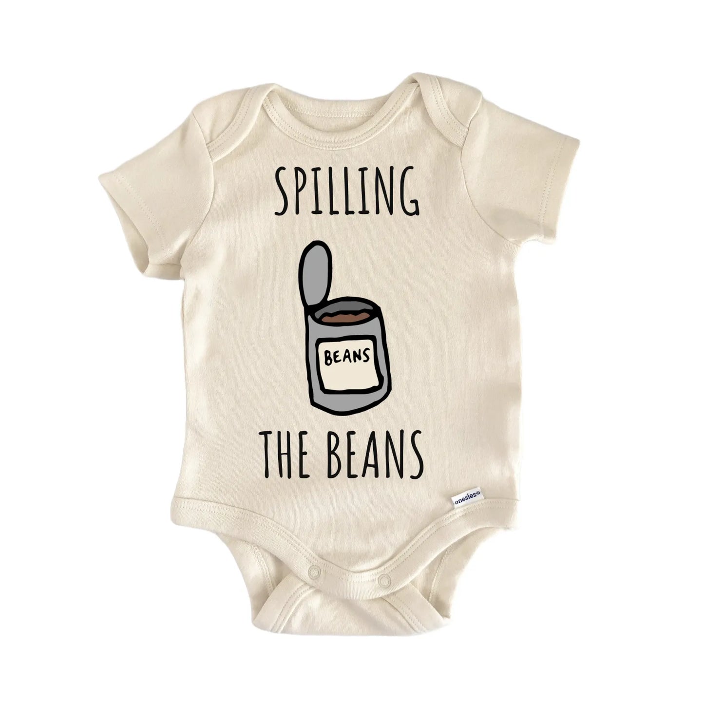 Spilling The Beans Vegetable Baby Gift Baby Bodysuit